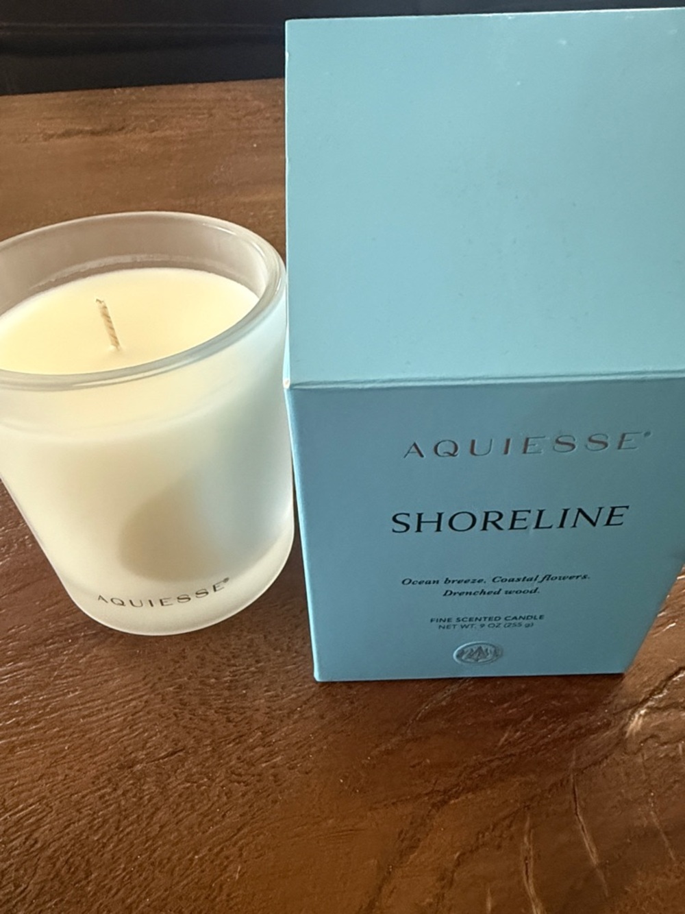 Shoreline Scented Candle - Light Blue
